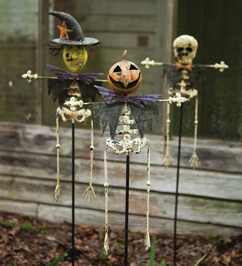 Halloween witch stakes